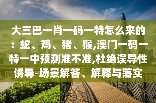 大三巴一肖一碼一特怎么來的：蛇、雞、豬、猴,澳門一碼一特一中預(yù)測準(zhǔn)不準(zhǔn),杜絕誤導(dǎo)性誘導(dǎo)-場景解答、解釋與落實
