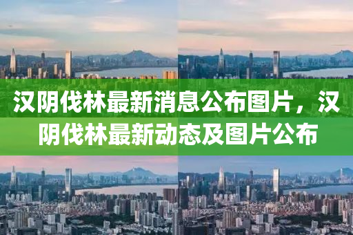 漢陰伐林最新消息公布圖片，漢陰伐林最新動(dòng)態(tài)及圖片公布